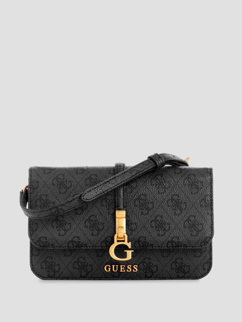 Guess James Quattro G Crossbody Organizer Wallet - Cloud Wash