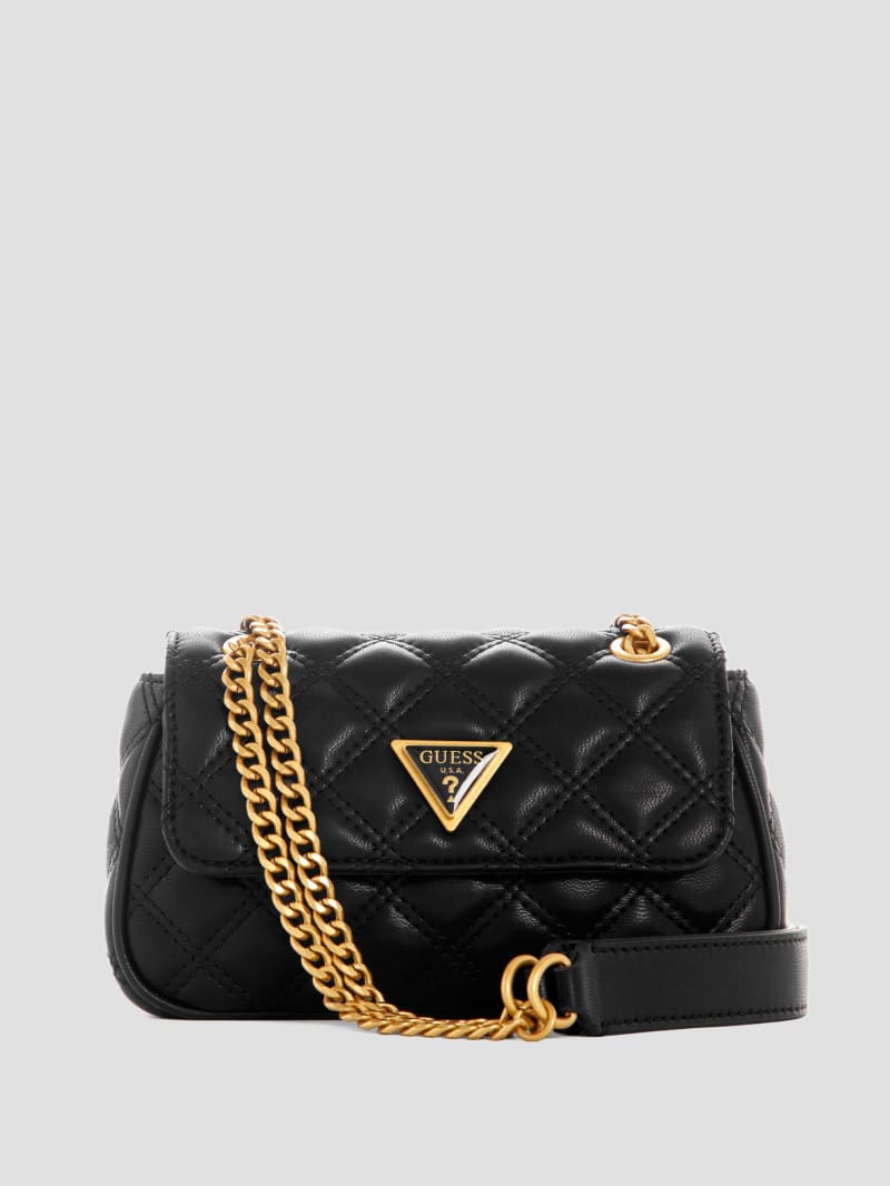 Guess Giully Mini Convertible Crossbody - Black