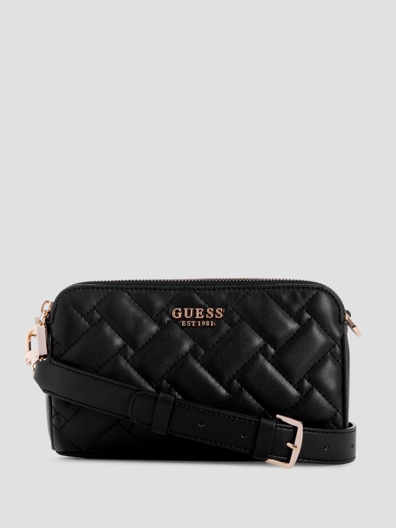 Guess Alanna Status Crossbody - Black