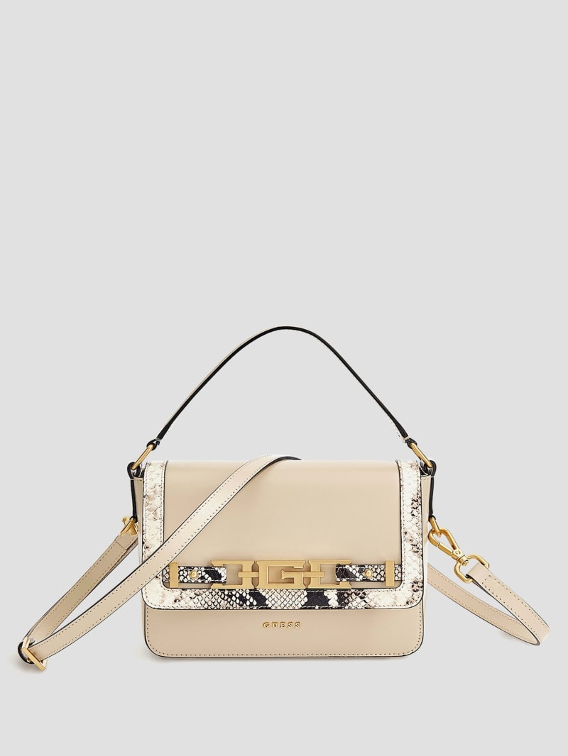 Guess Cristina Small Leather Crossbody - Multi