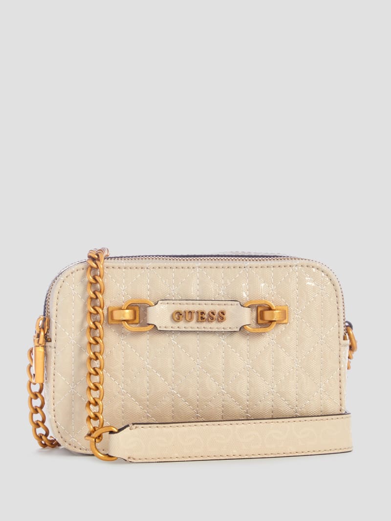 Guess Aveta Camera Bag - Off White