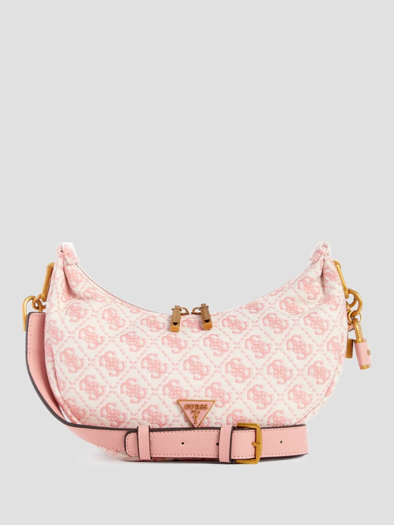 Guess Shemara Mini Hobo Bag - Orange/Marmalade