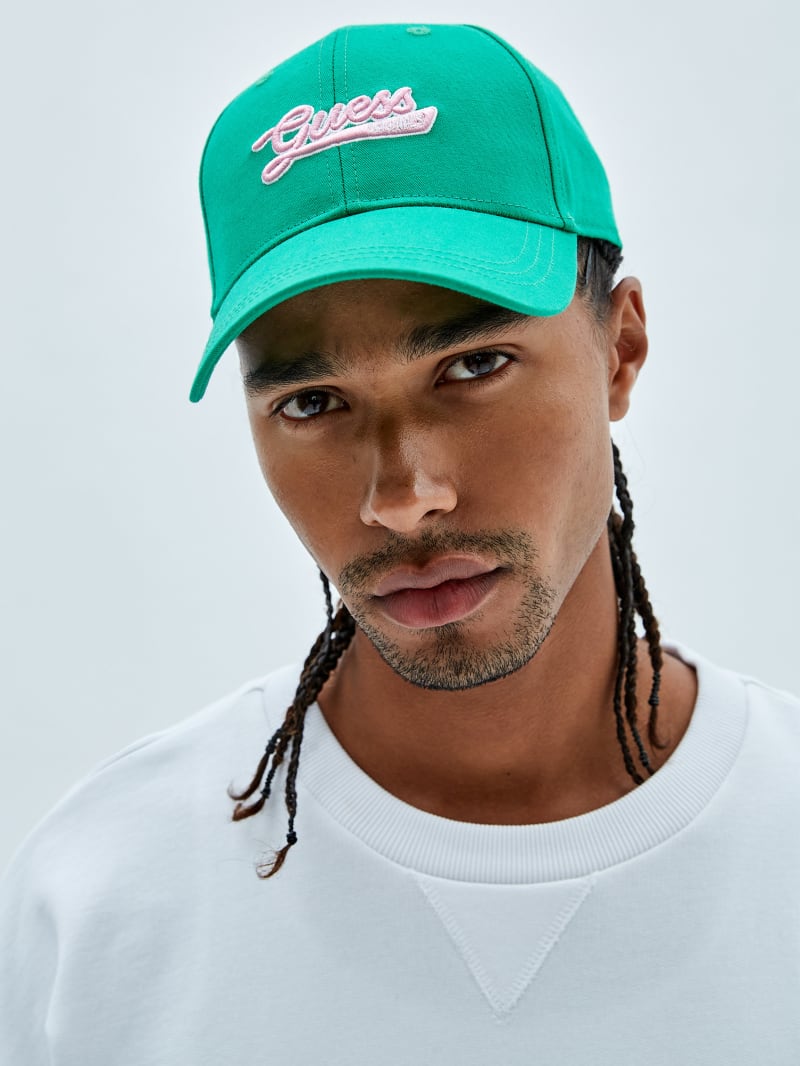 Guess GUESS Originals Dad Hat - Green Matcha