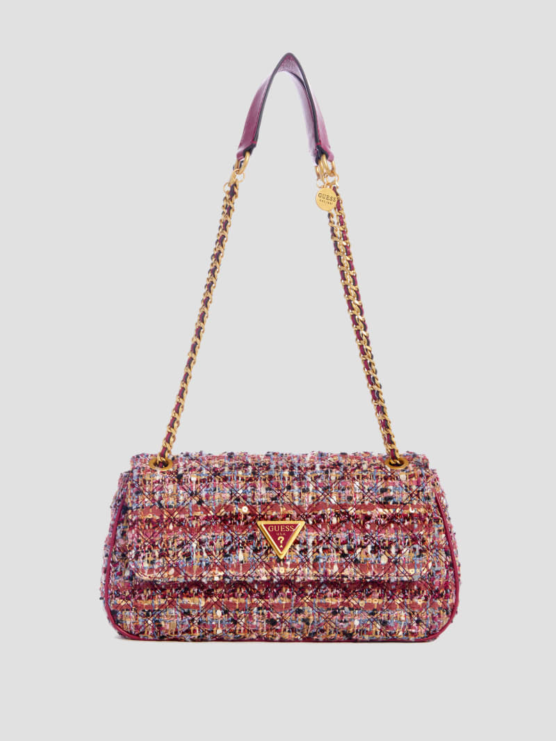 Guess Giully Convertible Crossbody - Purple Multi