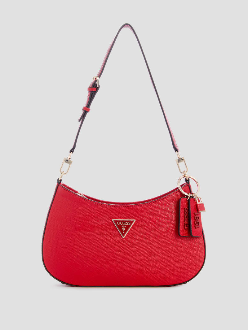 Guess Noelle Shoulder Bag - Red