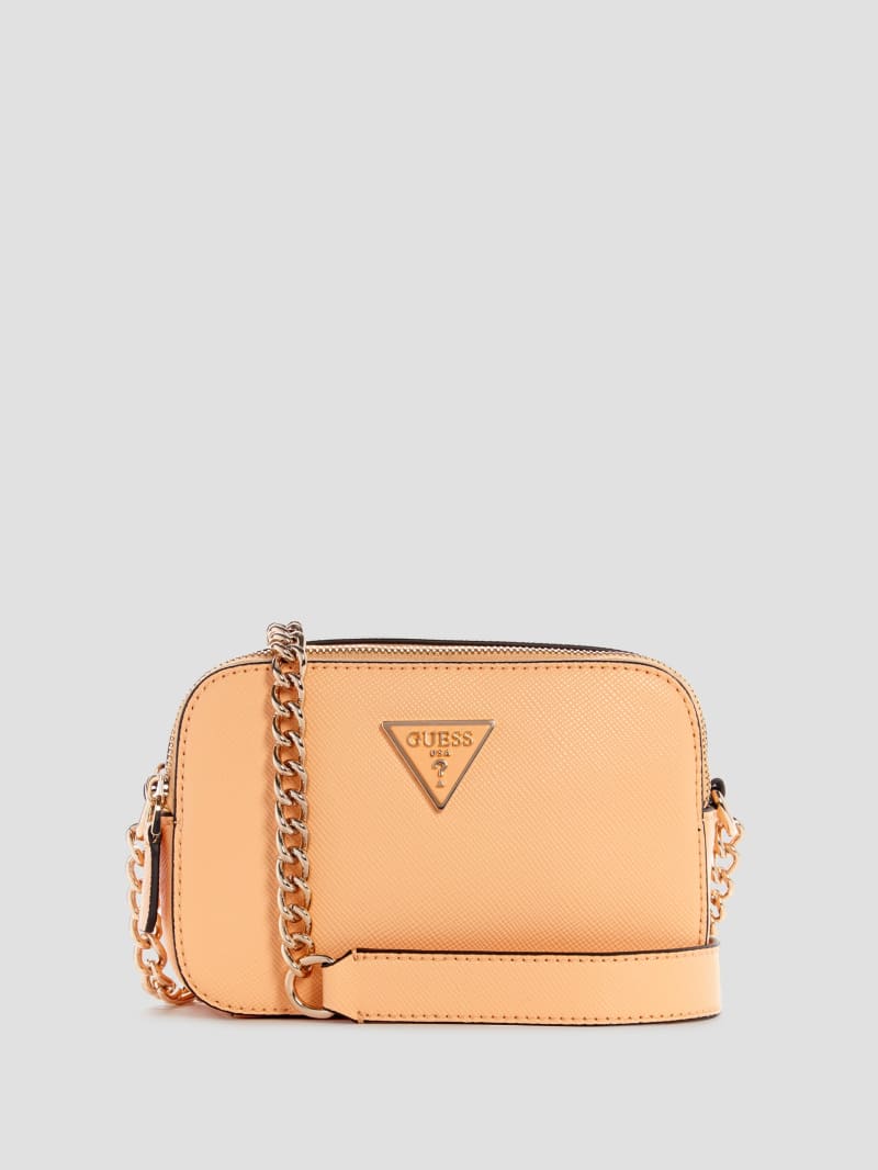 Guess Noelle Camera Crossbody - Apricot Cream