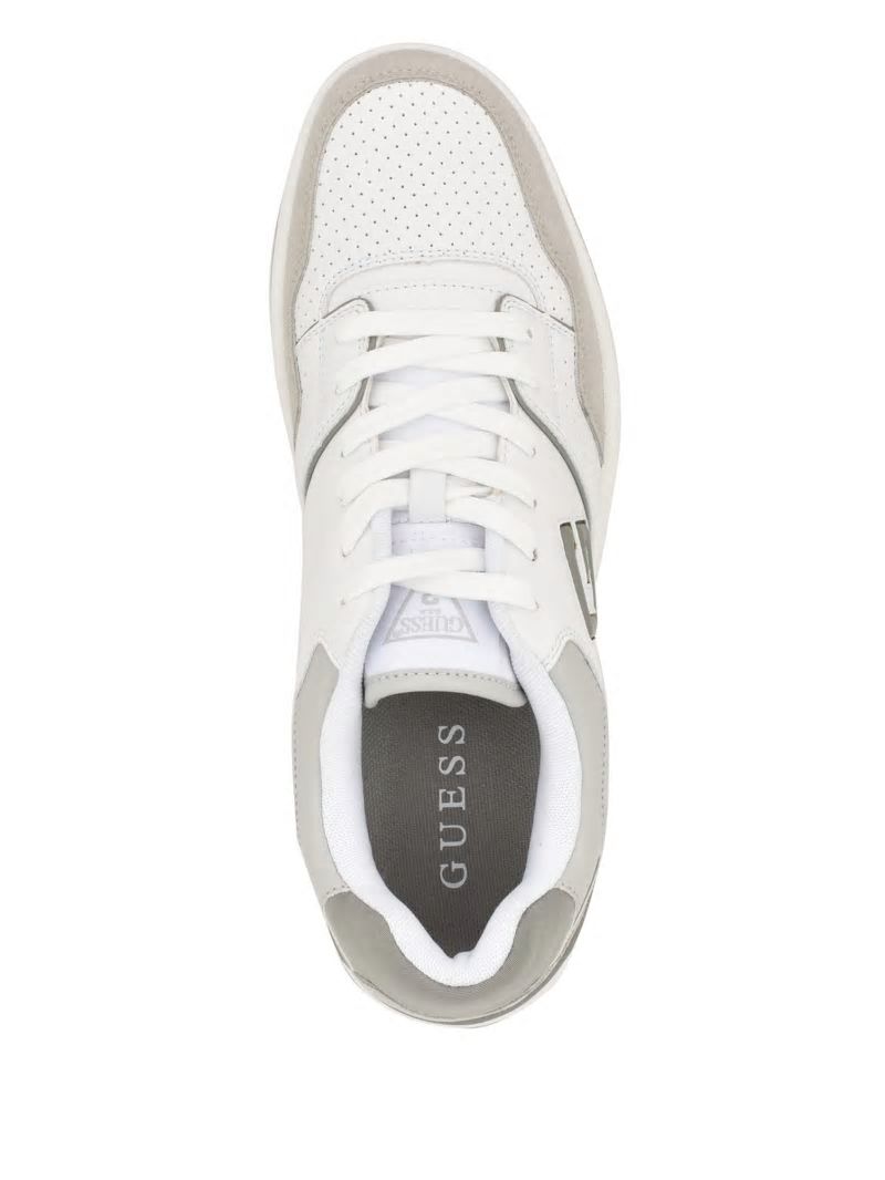 Guess Narsi Logo Sneakers - Light Grey