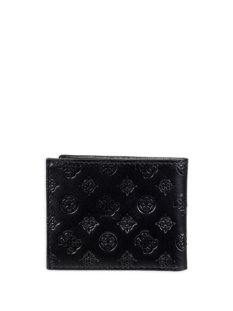 Guess Pasko Passcase - Black Snakeskin