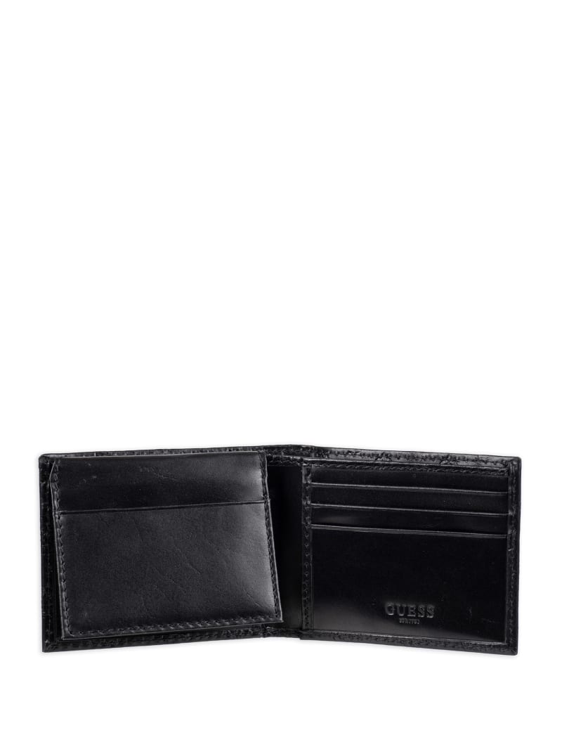 Guess Pasko Passcase - Black Snakeskin