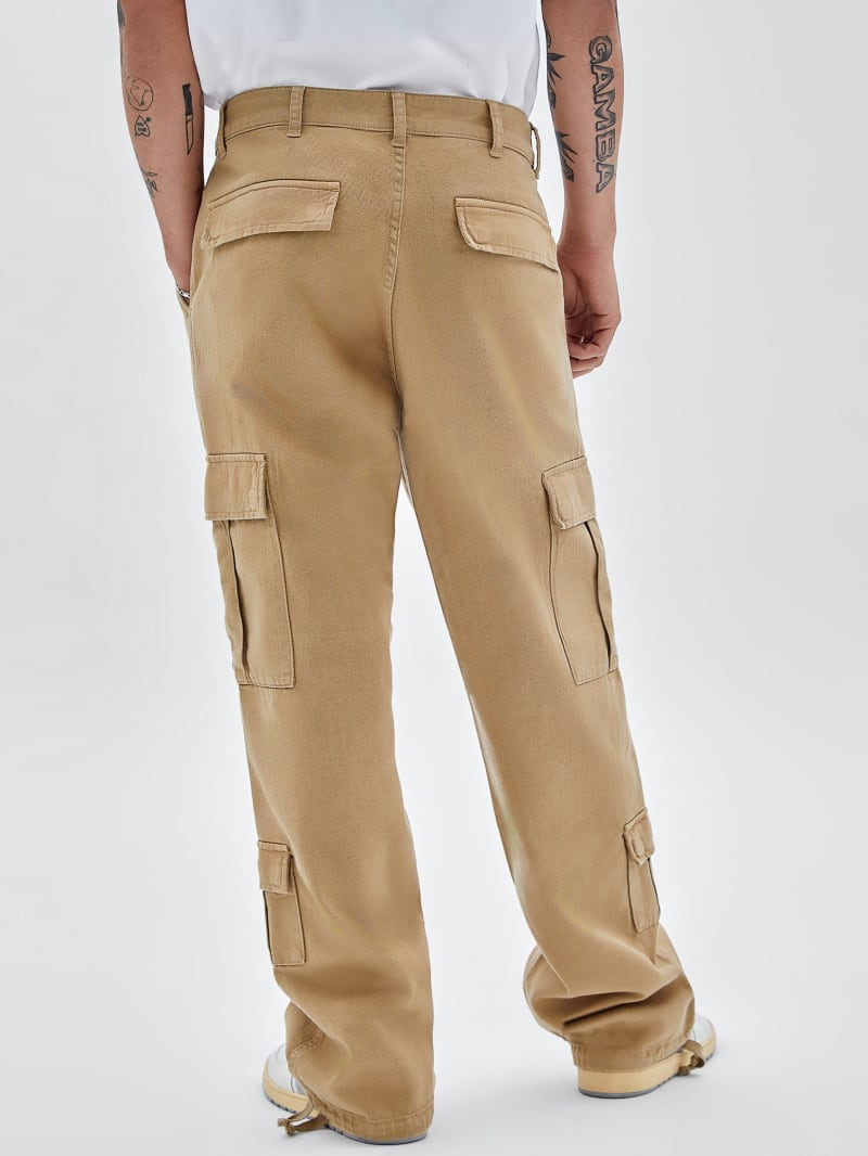 Guess GUESS Originals Cargo Pants - Tan