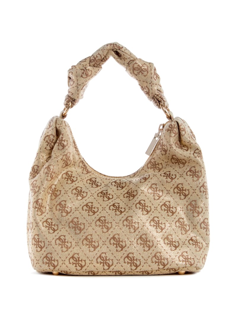 Guess Velina Quattro G Hobo Bag - Monogram Wash