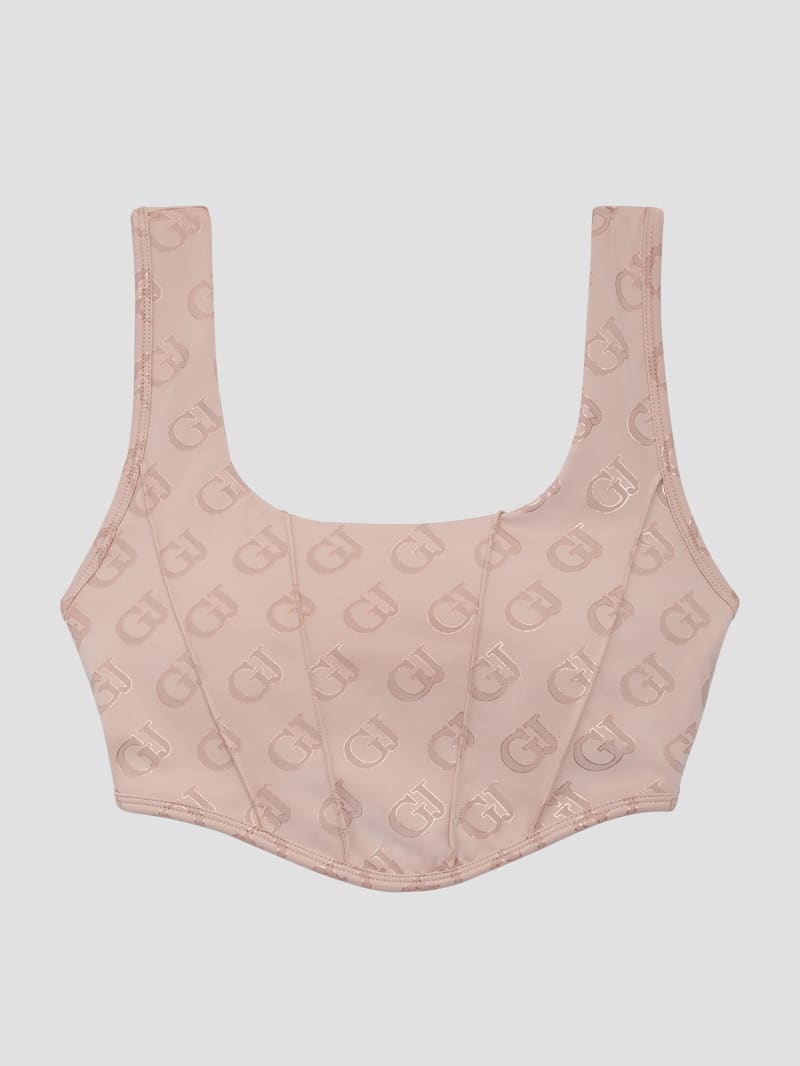 Guess Gj Logomania Bra - Small Moka Gj Outline