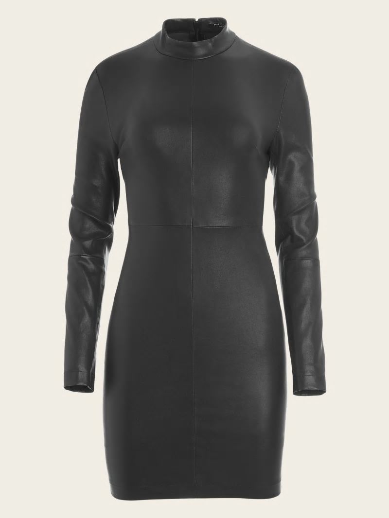 Guess Elite Leather Dress - Black