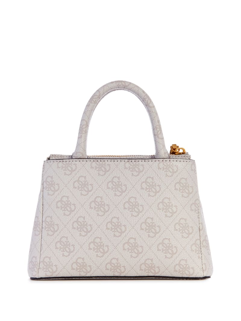 Guess James Quattro G Mini Satchel - Dove Logo