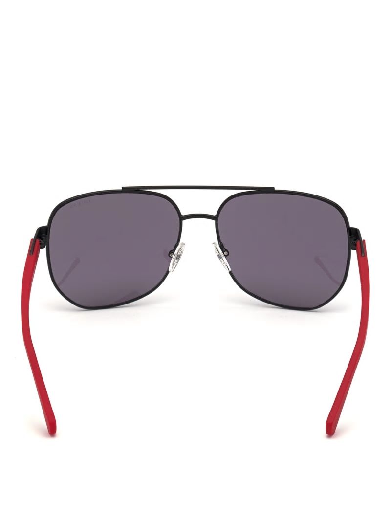 Guess Marlon Navigator Sunglasses - Black