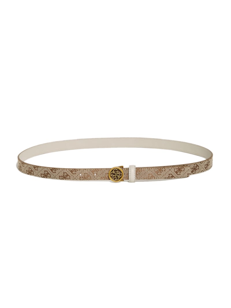 Guess Aviana Skinny Belt - Light Sandblast