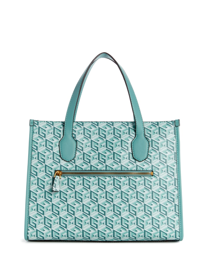 Guess Silvana G Cube Tote - Trinidad Indigo Wash