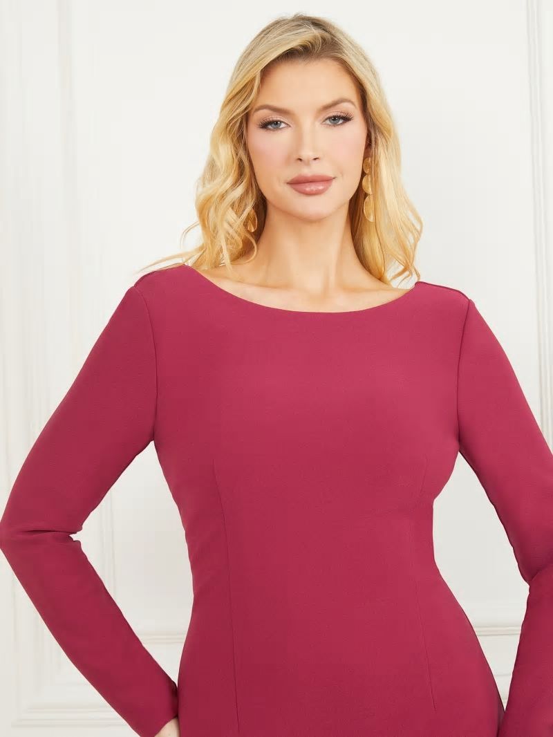 Guess Mimi Pencil Dress - Purple Petal