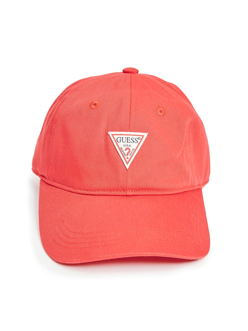 Guess Logo Baseball Hat - Red