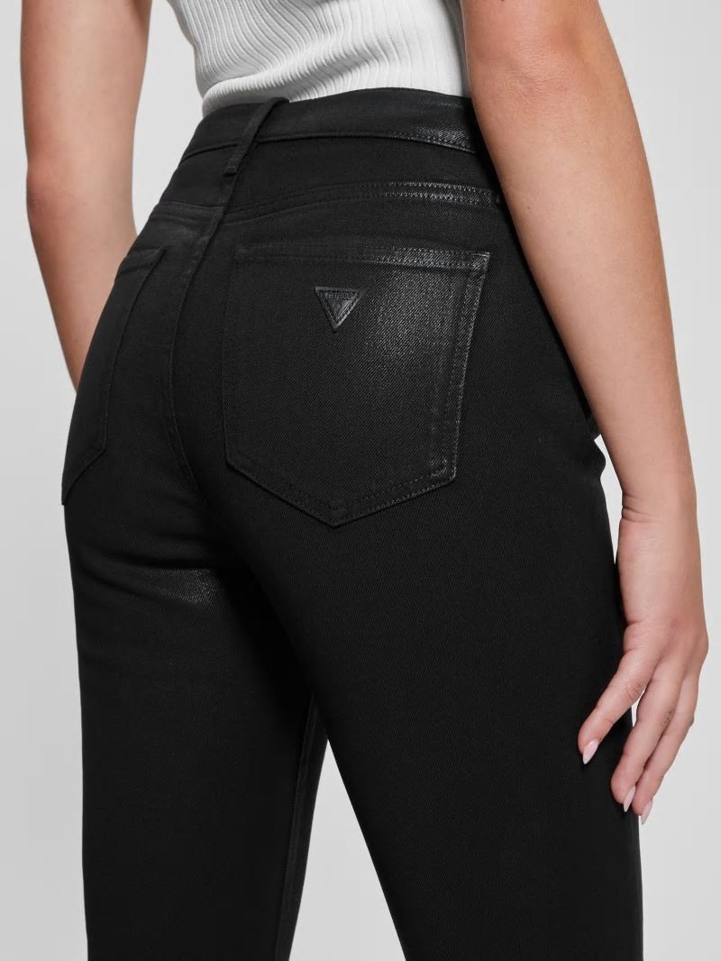 Guess Sexy Flare Jeans - Jet Black Multi