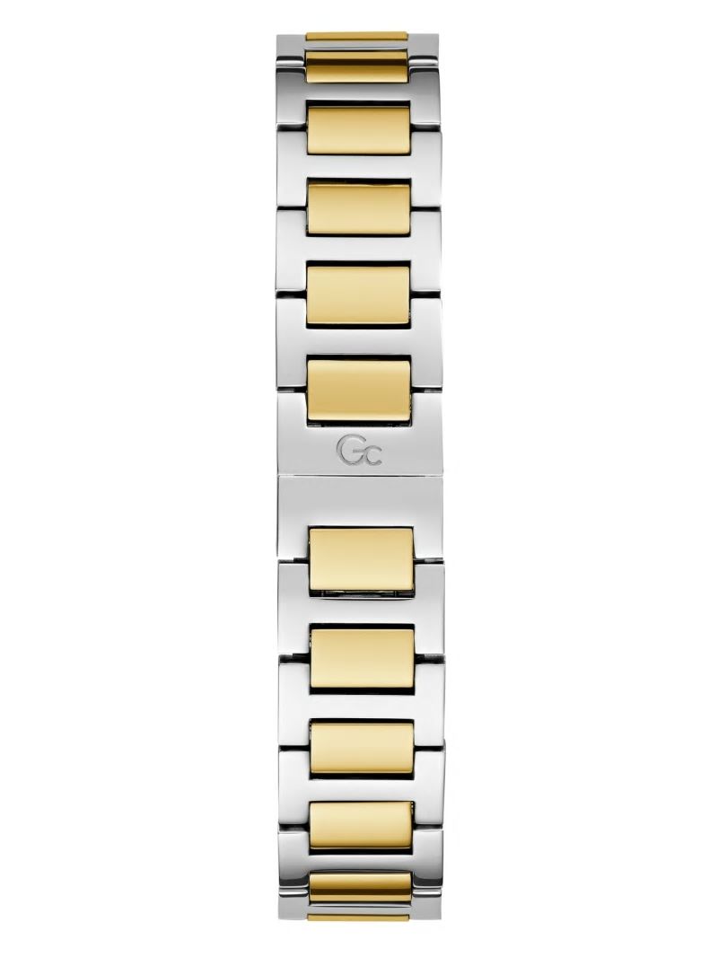 Guess Gc Gold and Silver-Tone Analog Watch - Gold