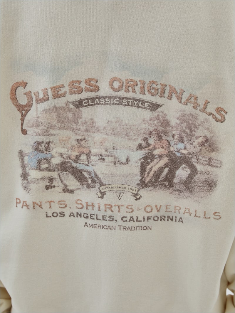 Guess GUESS Originals Warranted Fleece Sweater - Sandy Shore