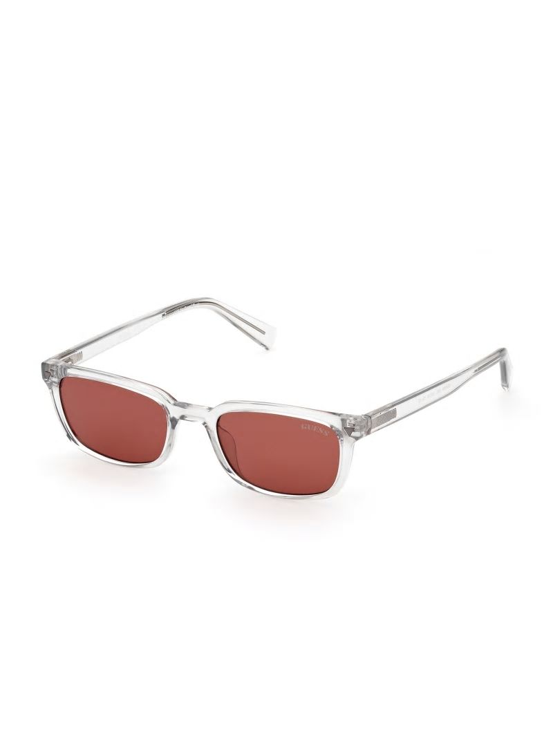 Guess GUESS Originals Rectangle Sunglasses - Grey