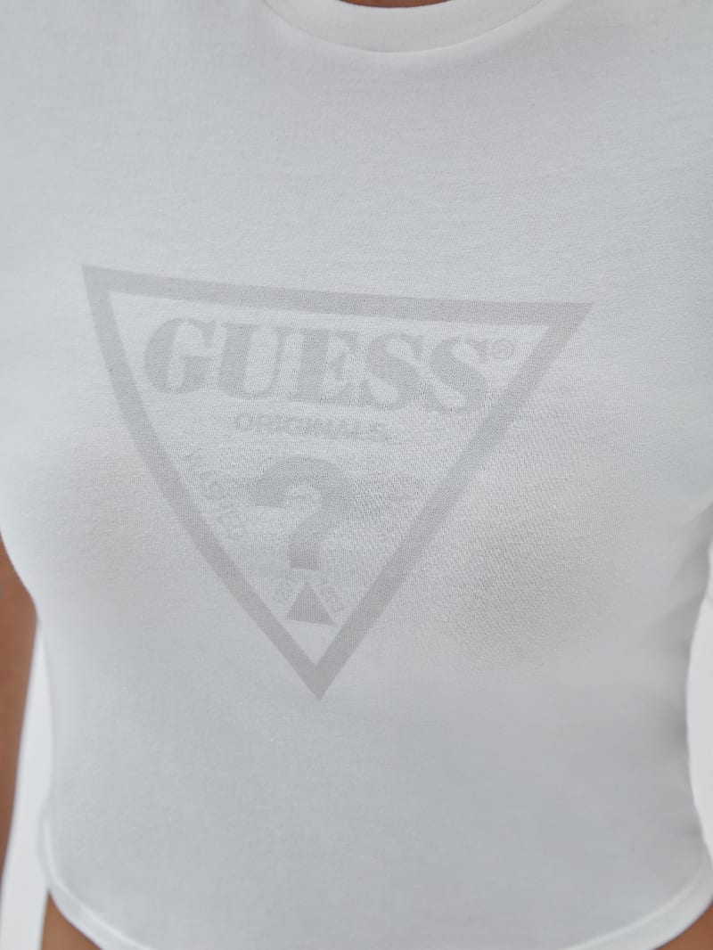 Guess GUESS Originals Vintage Triangle Baby Tee - Sandy Shore Multi