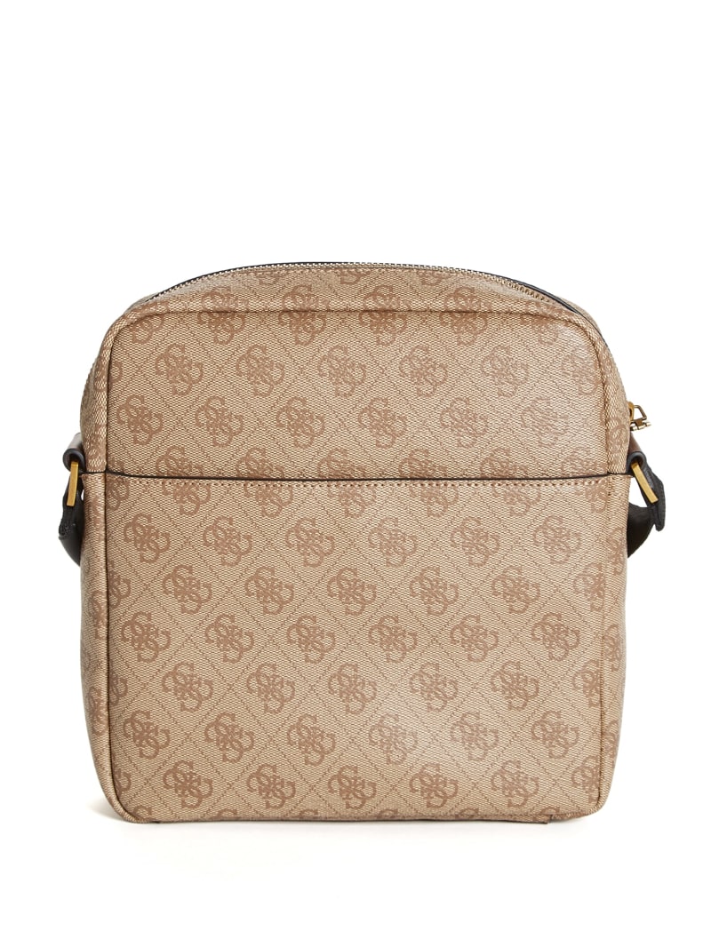 Guess Vezzola Smart Top Zip Square Crossbody - Bamboo