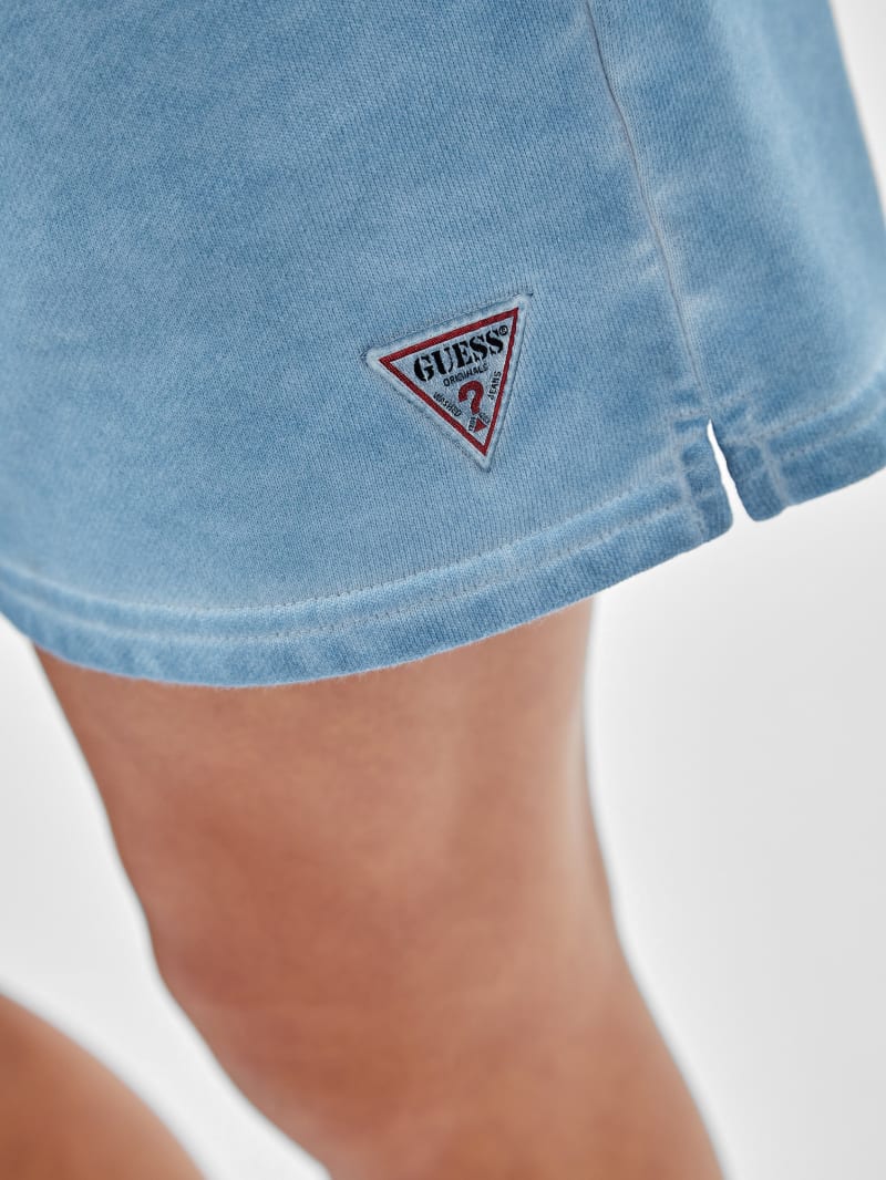 Guess GUESS Originals Logo Shorts - Faint Blue Multi