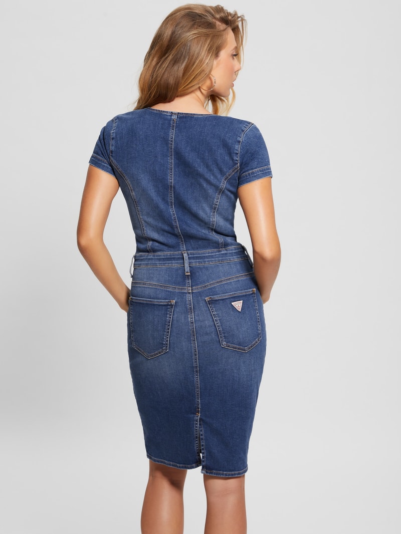 Guess Naomy Denim Dress - Blue Spirit