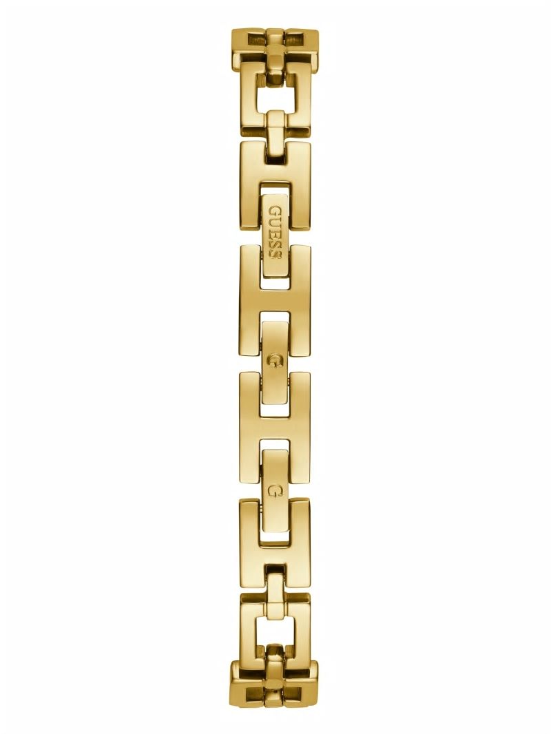 Guess Gold-Tone G Logo Analog Watch - Gold