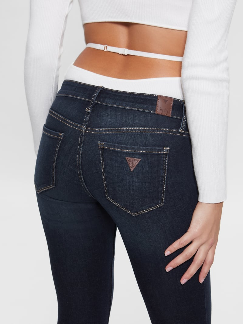 Guess Low-Rise Power Skinny Jeans - Kent Wash