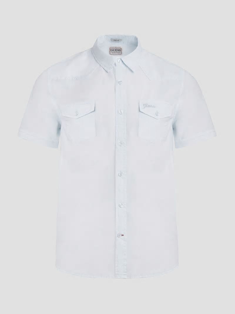 Guess Nottingham Shirt - Polar Blue