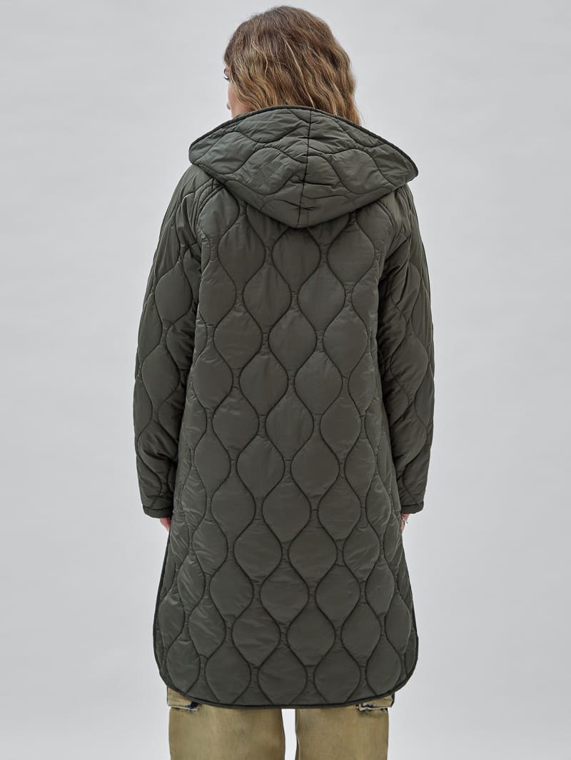 Guess GUESS Originals Quilted Coat - Jungle Night