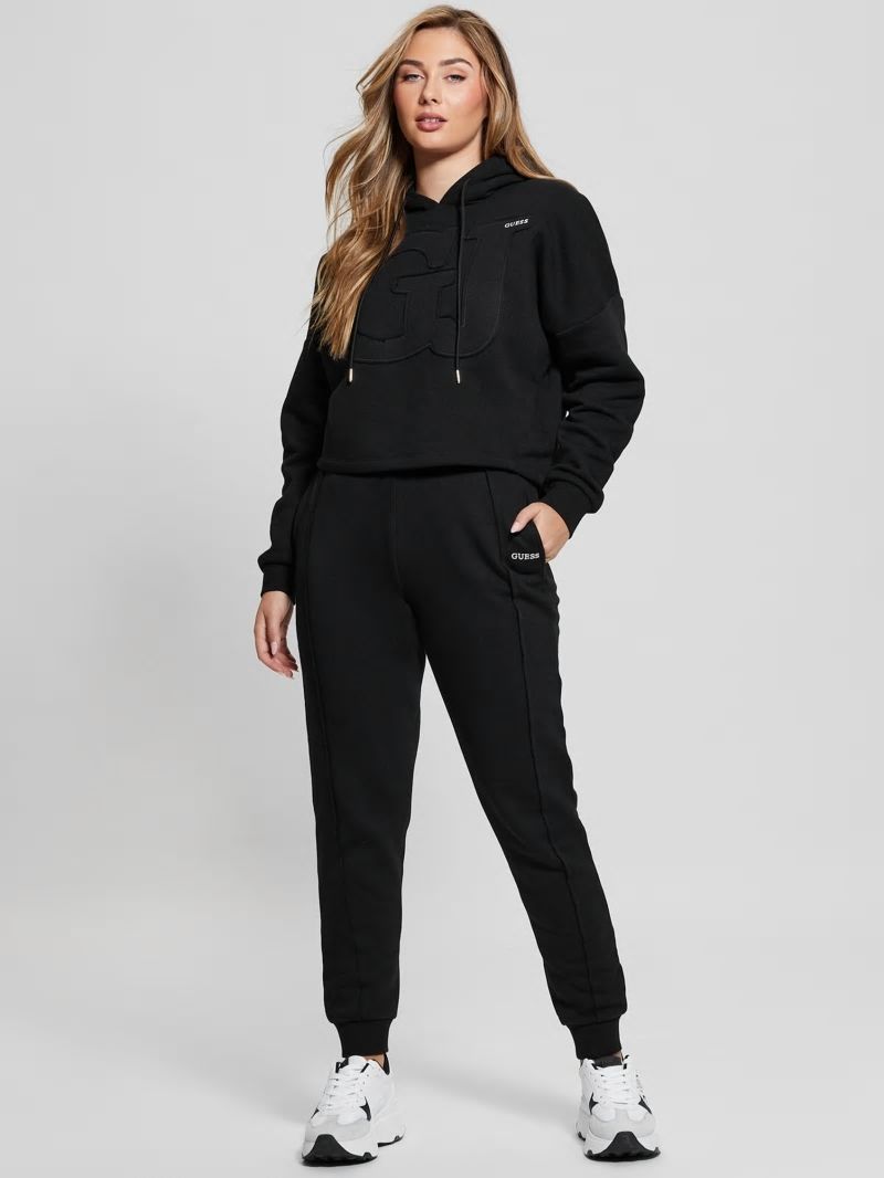 Guess Eco GJ Fleece Joggers - Black