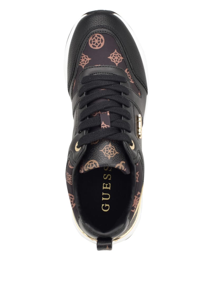 Guess Kadlin Logo Sneakers - Black 001