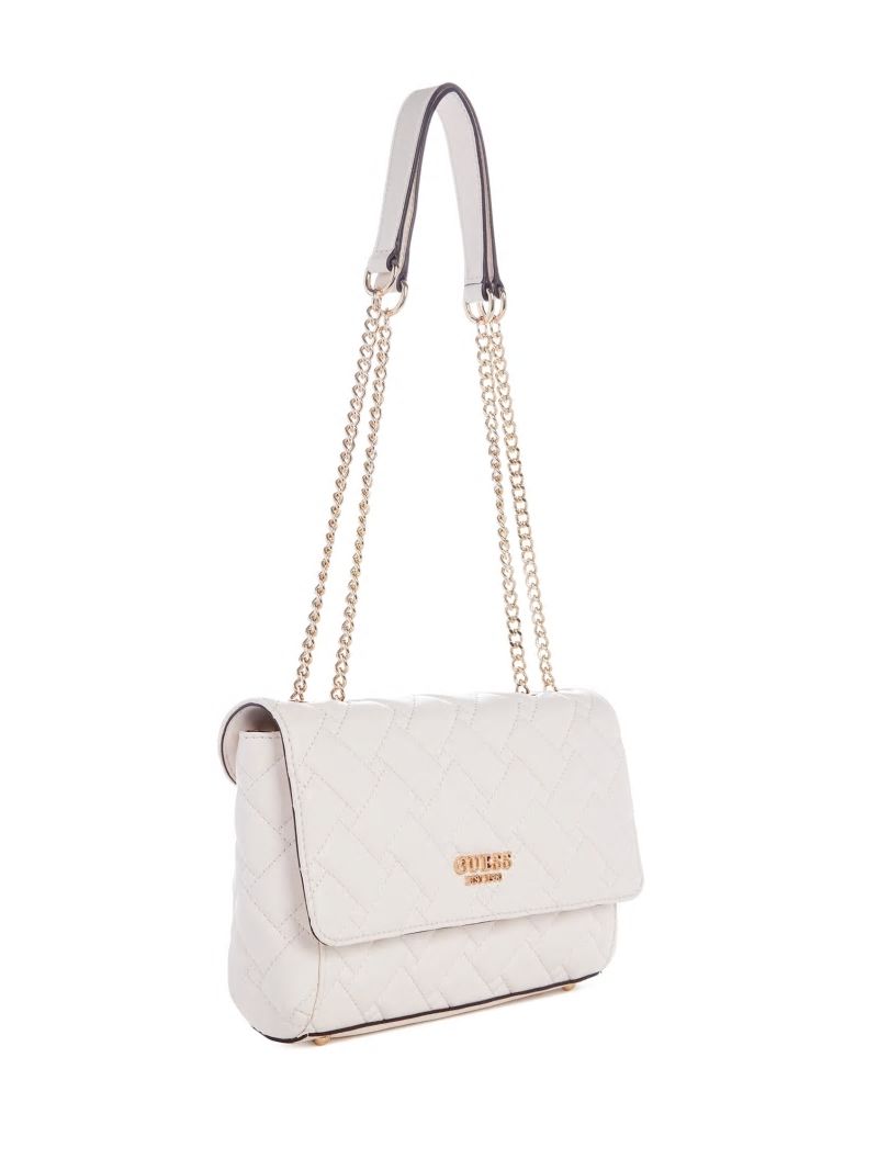 Guess Alanna Convertible Crossbody - Ivory