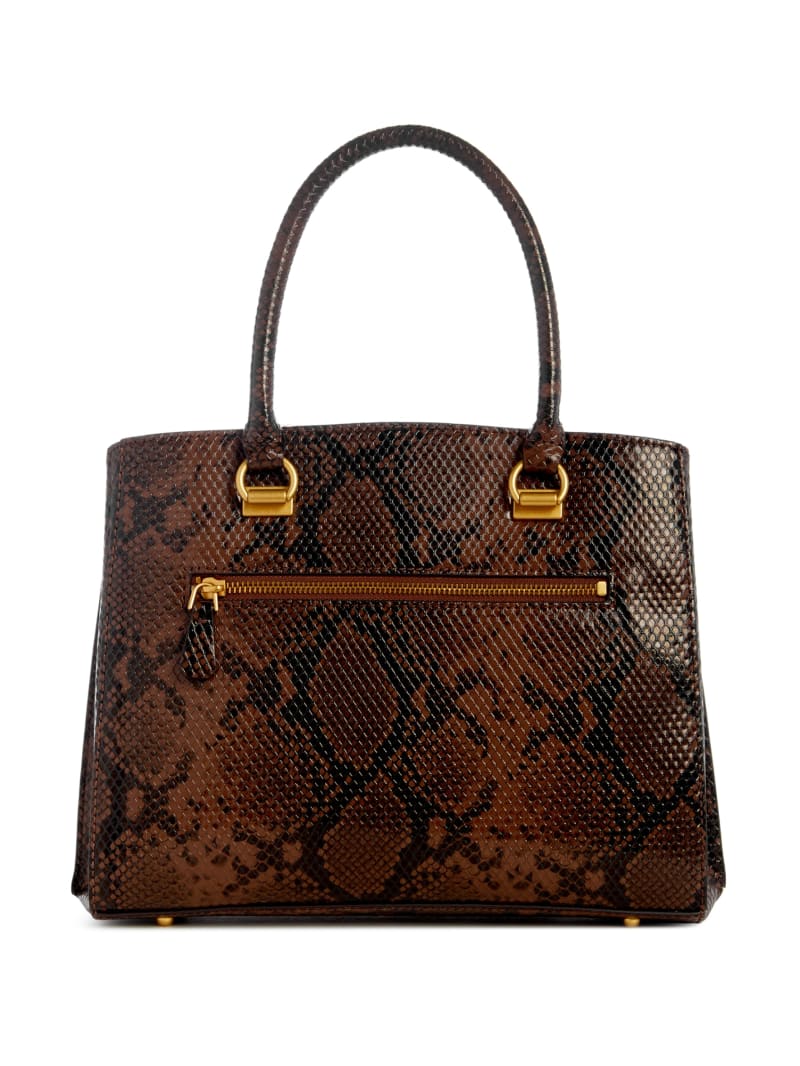 Guess Ales Girlfriend Satchel - Chocolate