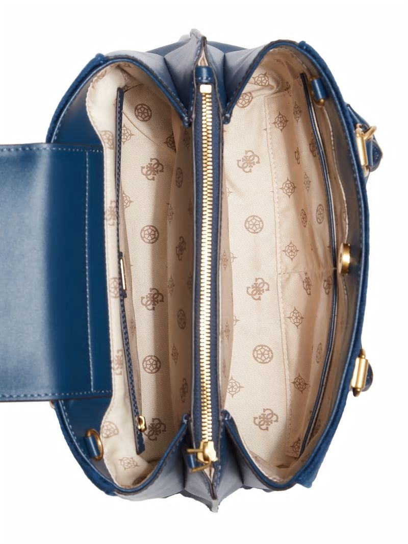 Guess Ales Girlfriend Satchel - Blue