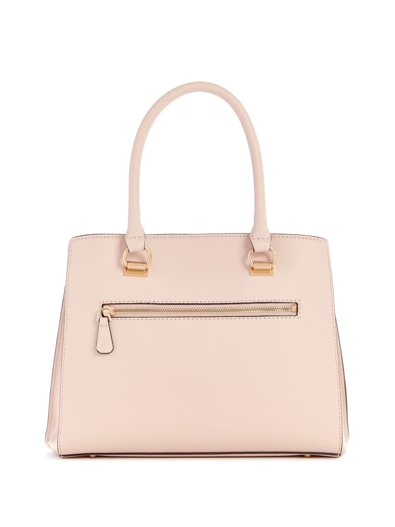 Guess Noelle Girlfriend Satchel - Light Rose