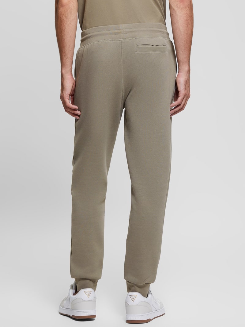 Guess Eco Aldwin Logo Pants - Mossy Green