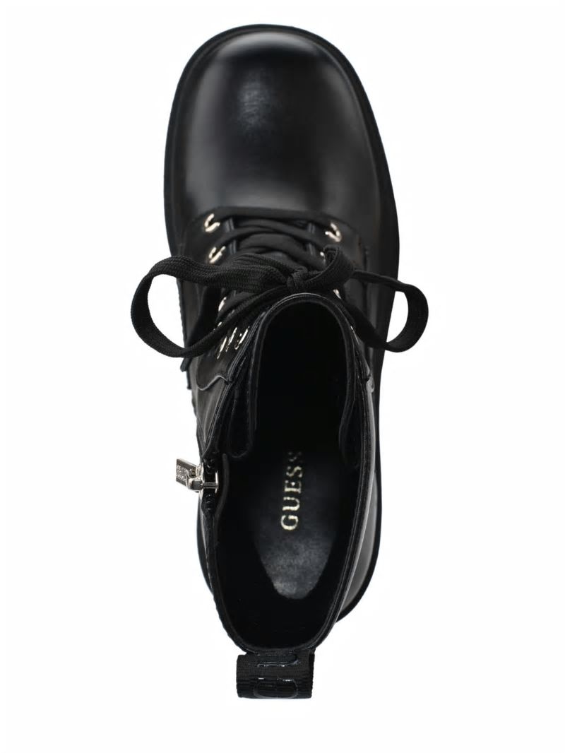 Guess Juel Lace-Up Booties - Black 001