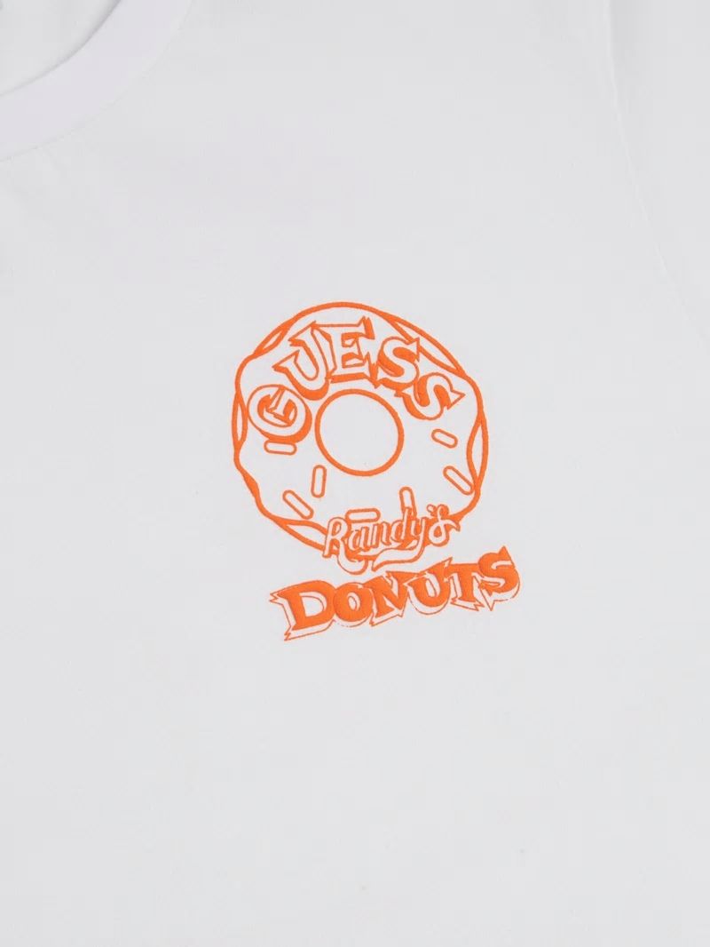 Guess GUESS Originals x Randy's Donuts Tee - Pure White