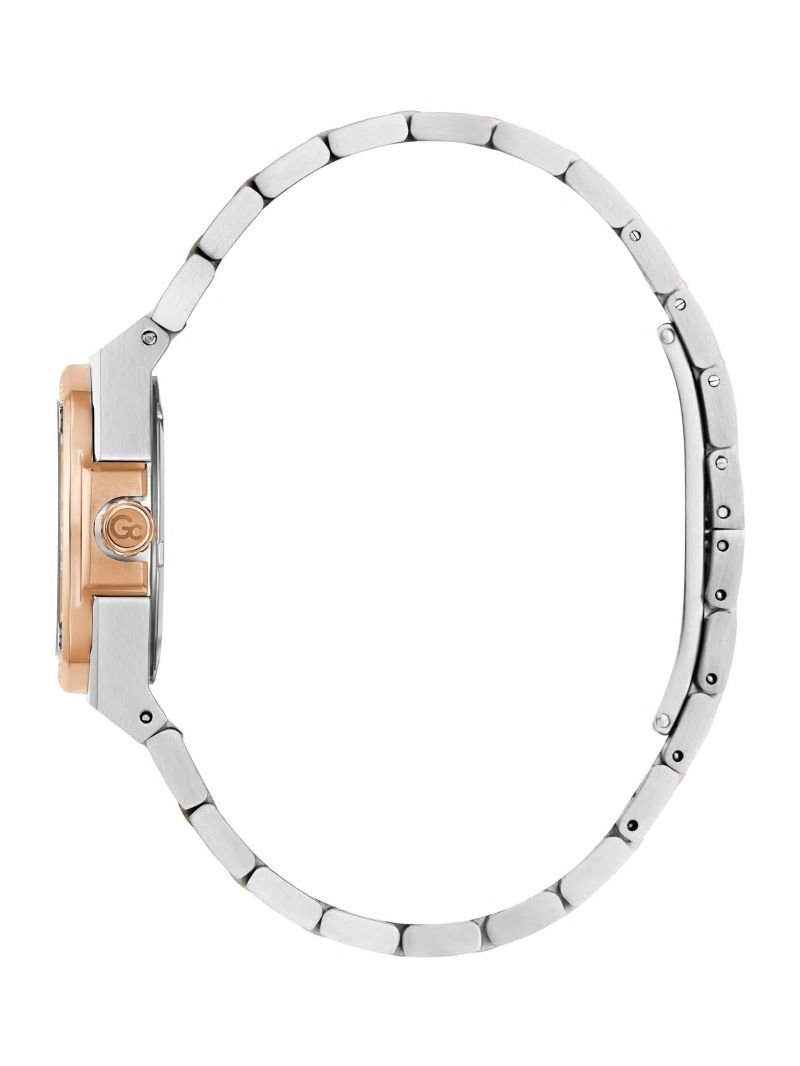 Guess Gc Mini Mother-of-Pearl Analog Watch - Rose Gold