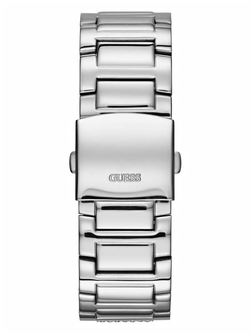 Guess Silver-Tone Multifunction Watch - Silver