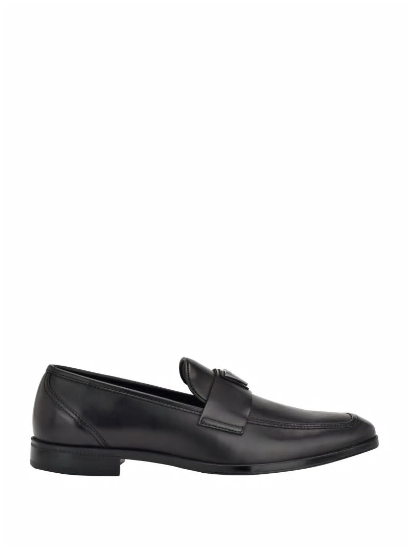 Guess Hemmer Triangle Logo Loafers - Black 001