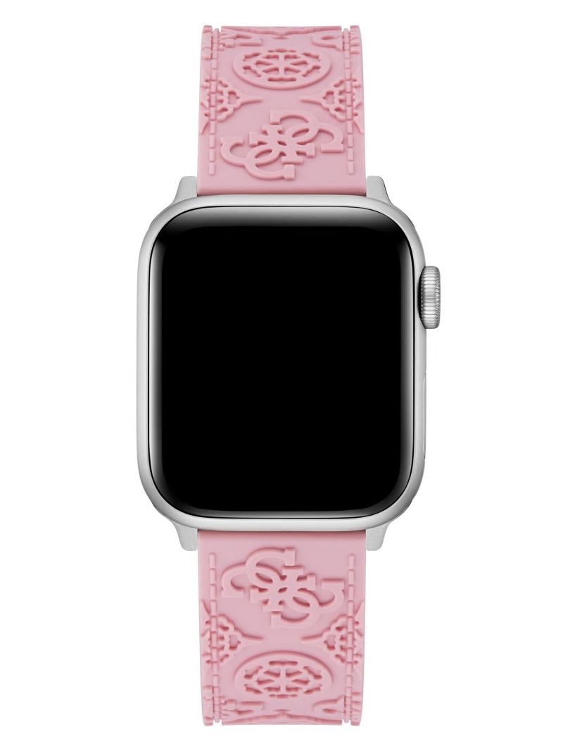 Guess Pink Quattro G and Peony Silicone 38-41 mm Band for Apple Watch® - Pink