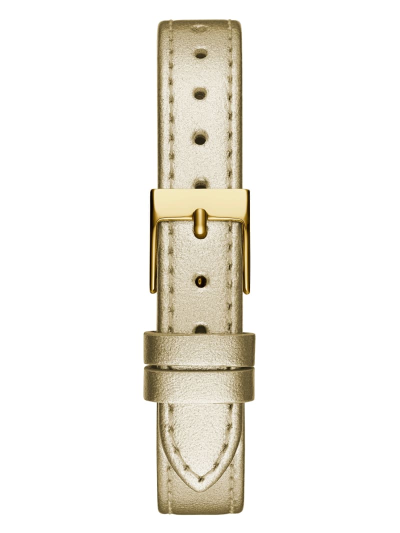 Guess Array Gold-Tone Metallic Watch - Gold