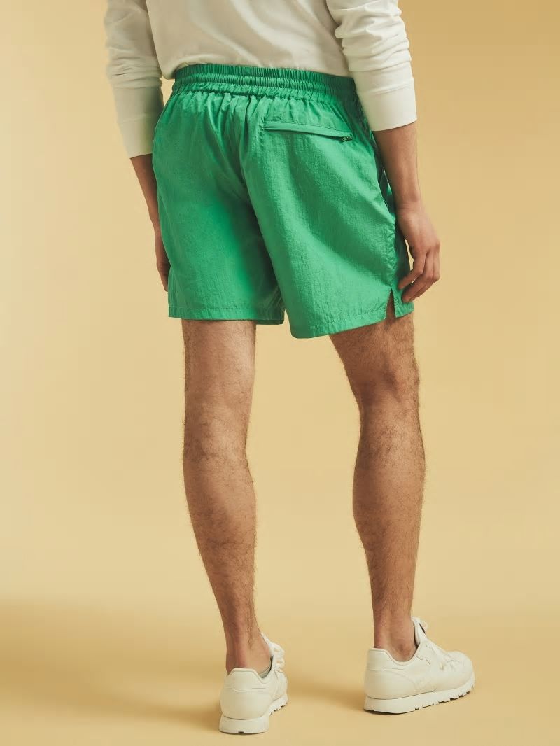 Guess GUESS Originals Kit Nylon Shorts - Rush Green